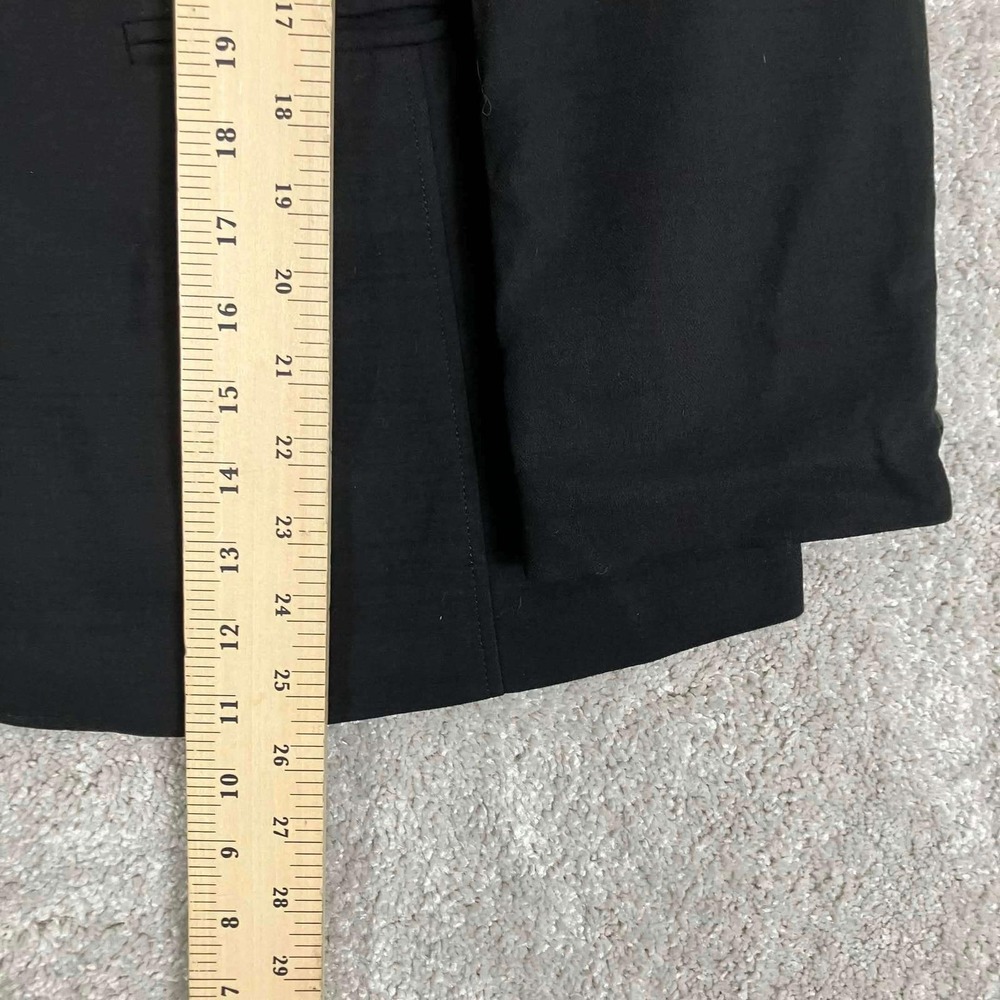 Vintage Talbots Woman Petites 14W Black Wool Blazer Italian Fabric Made in Japan - Picture 10 of 14